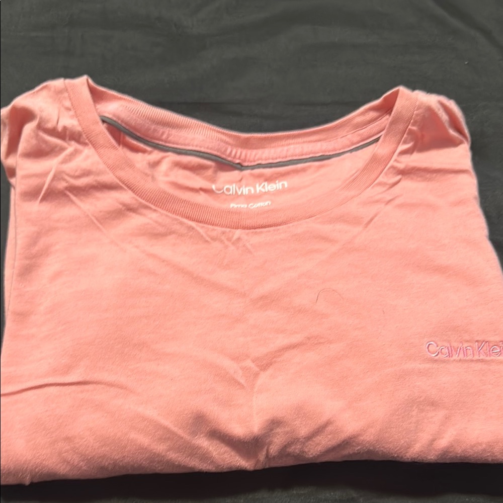 Calvin Klein Pink Short Sleeve Tee
